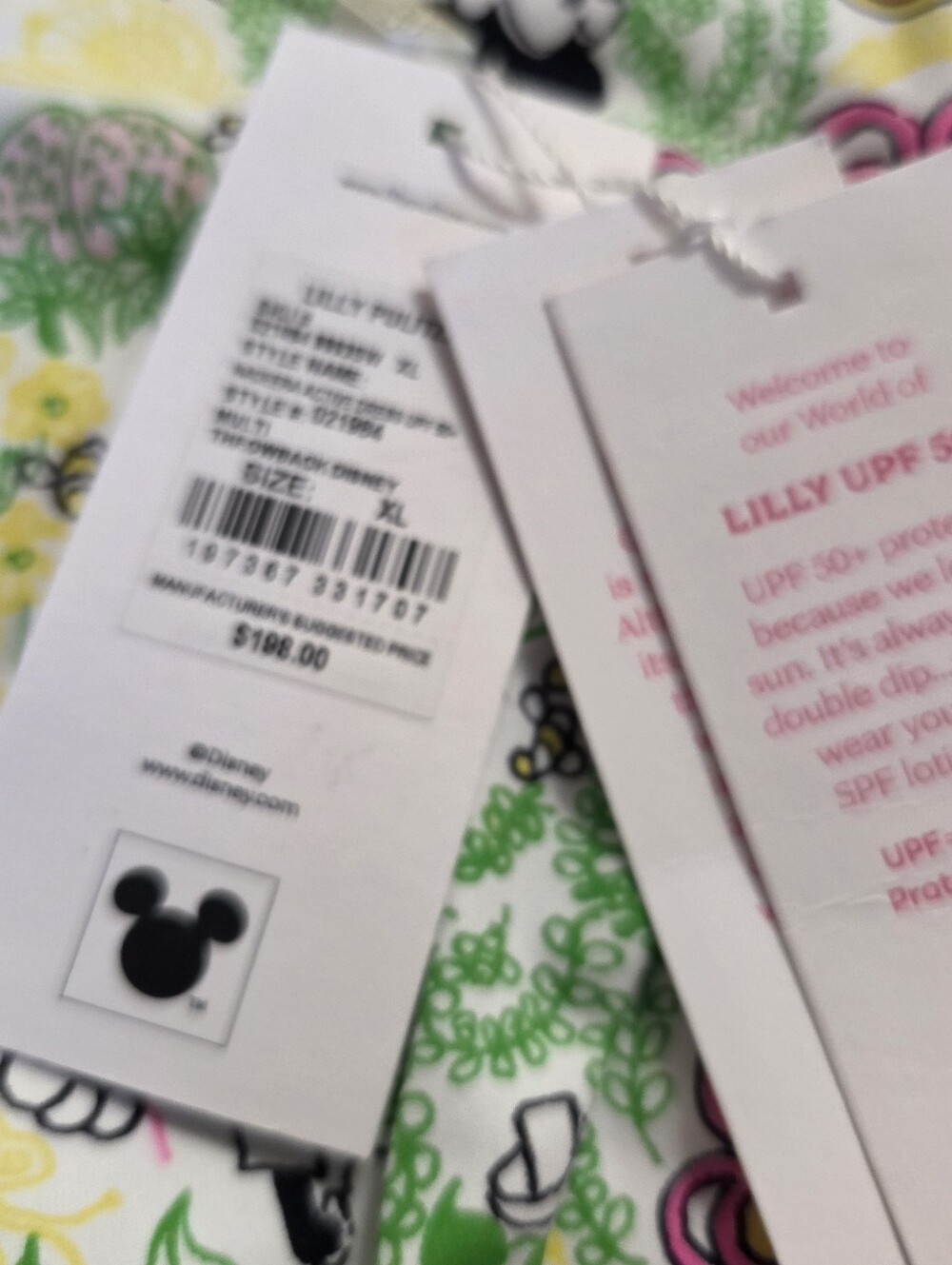 Lilly Pulitzer Luxletic Nadeera Active Dress Multi Throwback Disney XL NWT - Picture 7 of 15